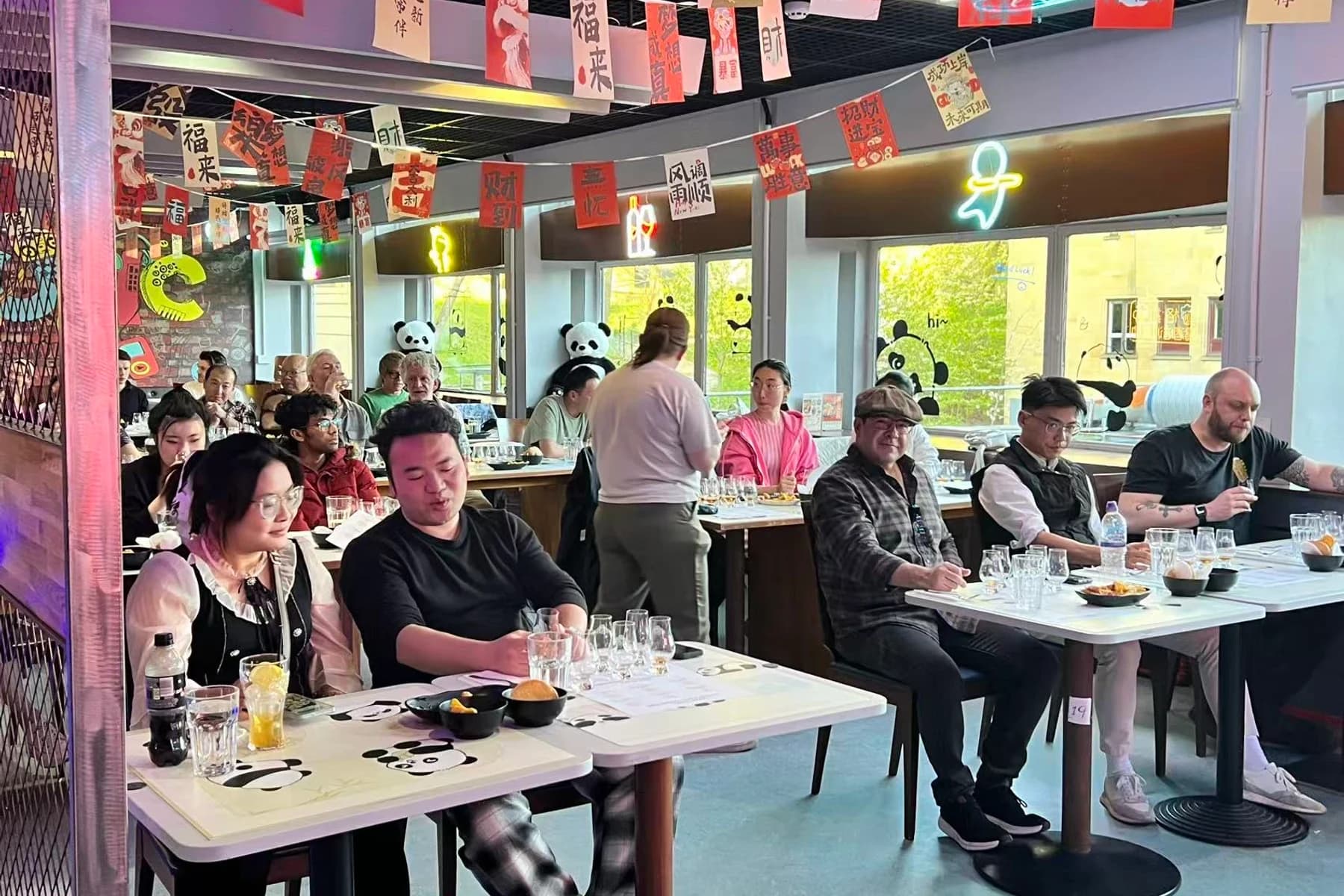Guests at a past whisky tasting
